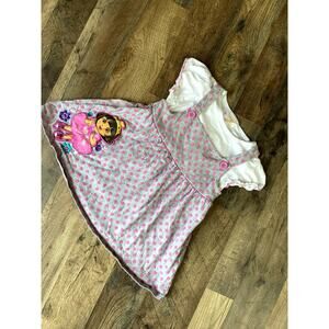 Dora the Explorer Girl's Dress 5T